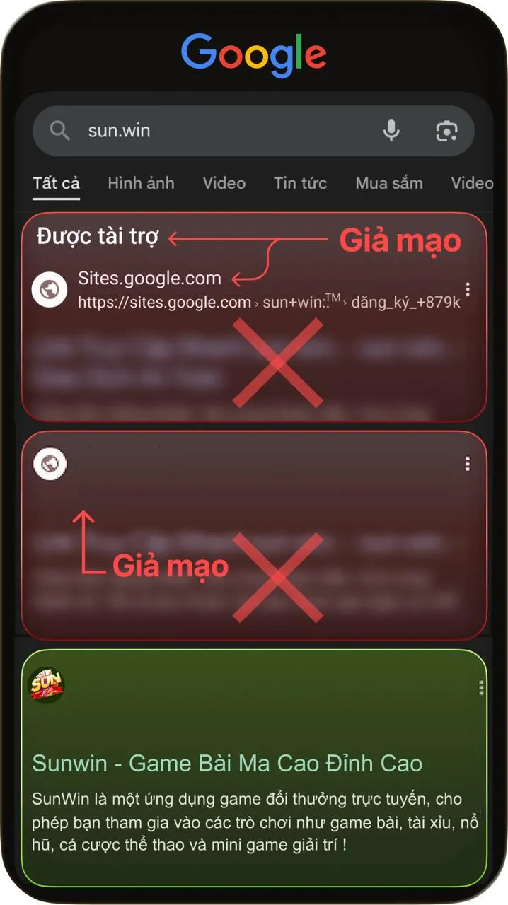 Tên miền sun.win được bảo hộ thương hiệu