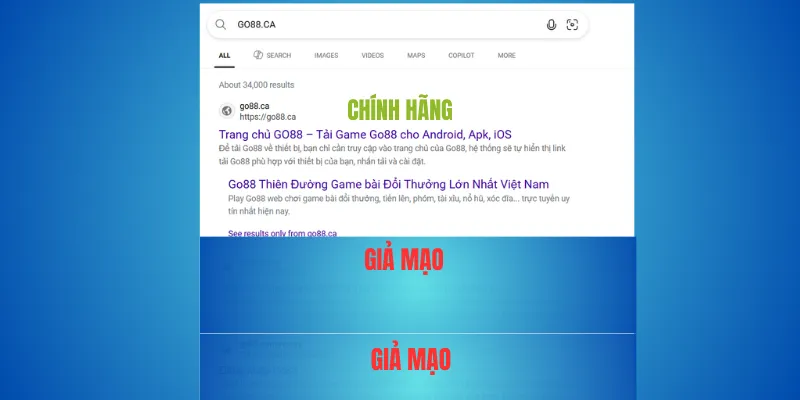 Go88.com & Go88.ca – nhận diện miền thật của thương hiệu Go88 2 Go88.com – miền cũ nhưng vẫn chính chủ